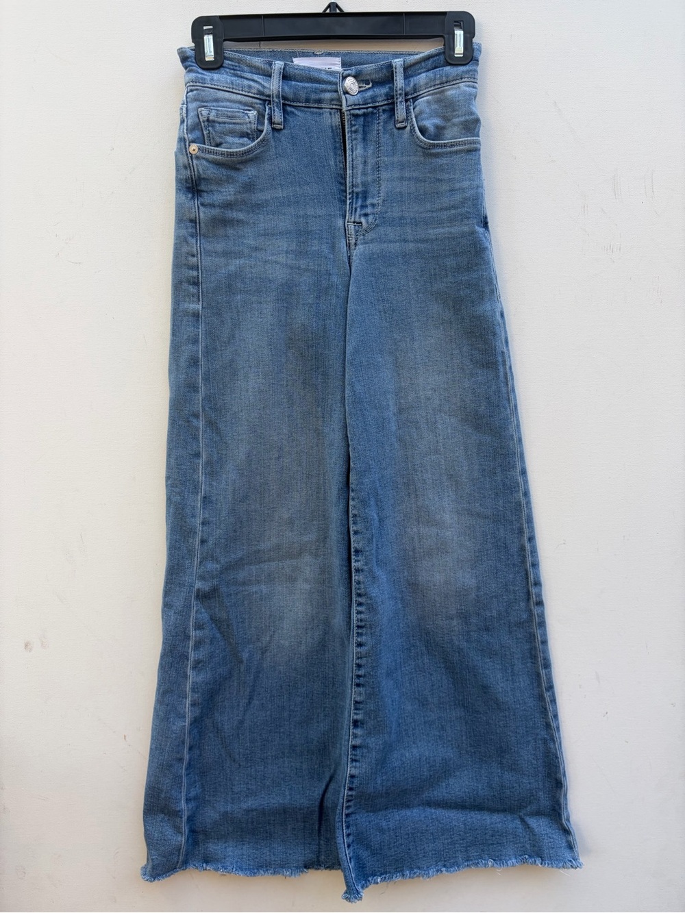 Frame Palazzo Crop Jeans
